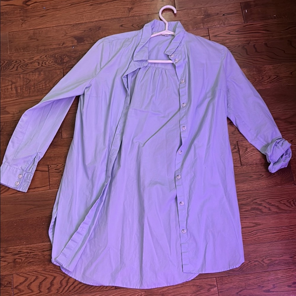 Women’s Blue Shirt Dress